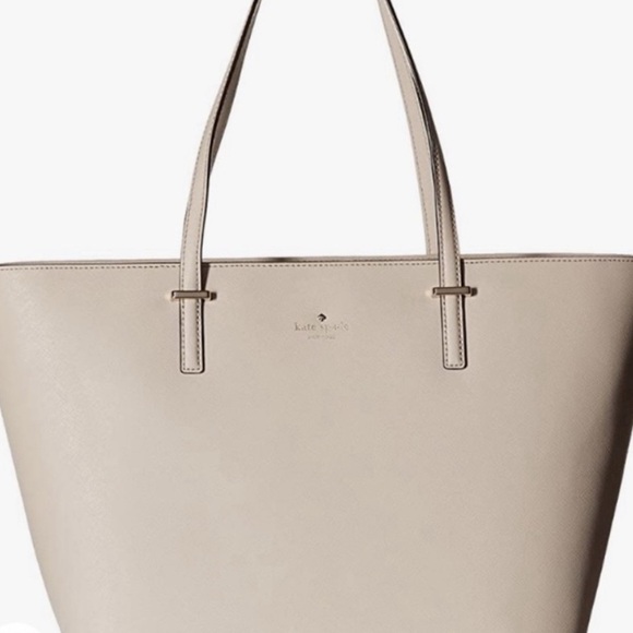 Kate Spade Large Tote: Beige - Picture 1 of 4